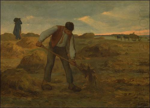 Peasand spreading manure, Jean-Franc Millet